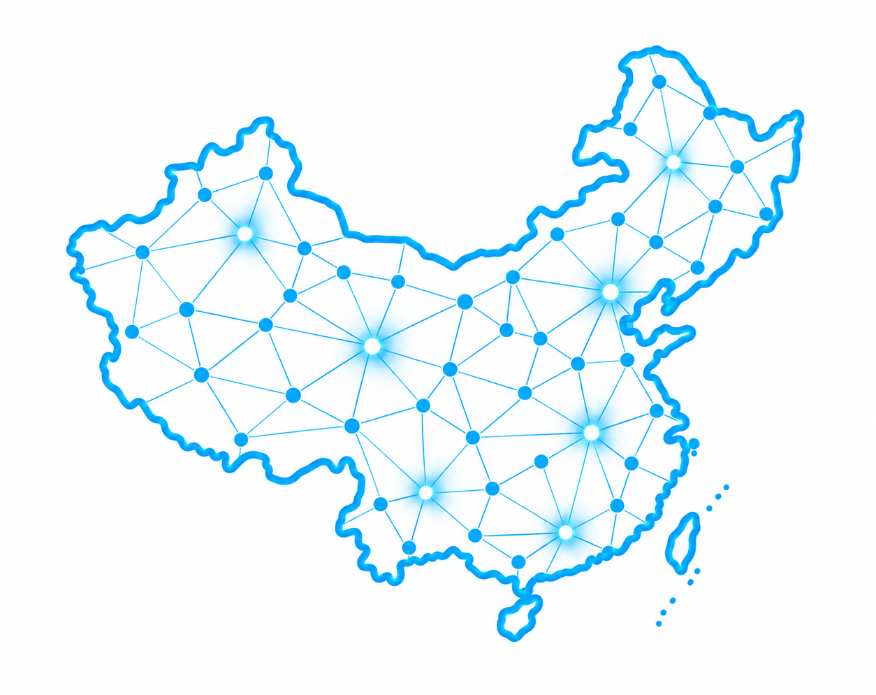 Mapa tecnológico de China